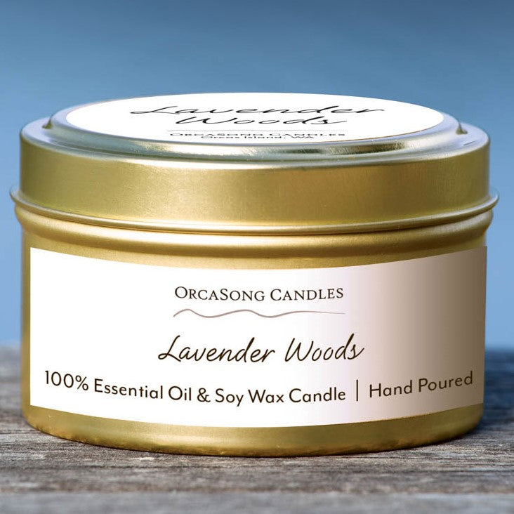 Lavender Woods - 6 oz. Travel Tin Candle